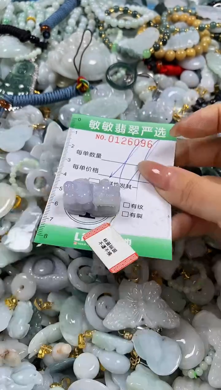 【闪购商品】翡翠颈饰未镶嵌闪购0126096