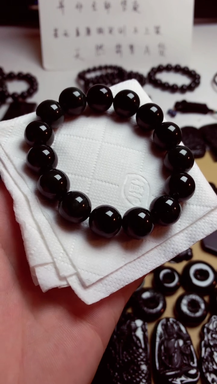 【闪购商品】翡翠颈饰未镶嵌天然翡翠墨翠A货买断不退不换