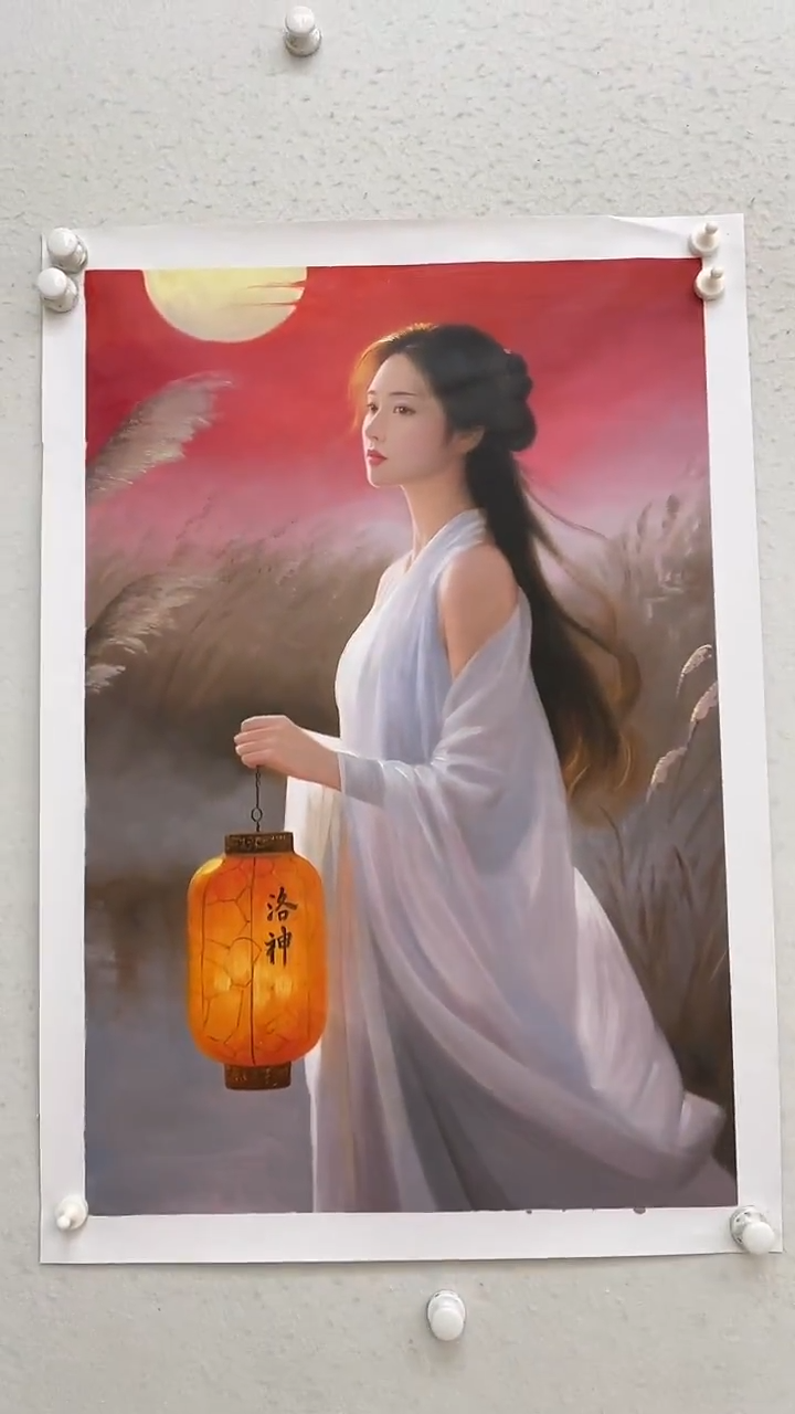 油画油画麻布-约 60-90厘米-1