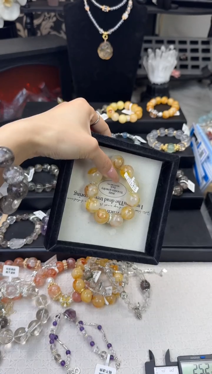 水晶手链未镶嵌天然水晶 多样性发货