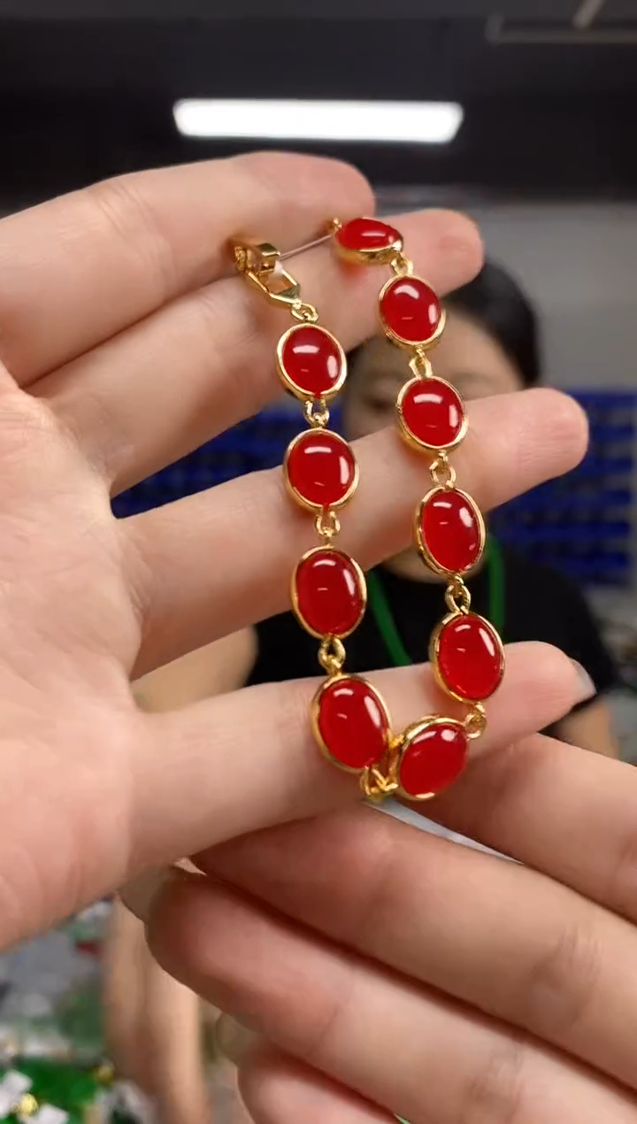 未镶嵌手链南红玛瑙闪购链接  多样性发其一颜色微差