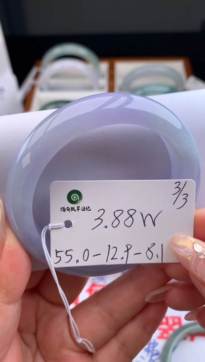 【闪购商品】翡翠手镯未镶嵌15号