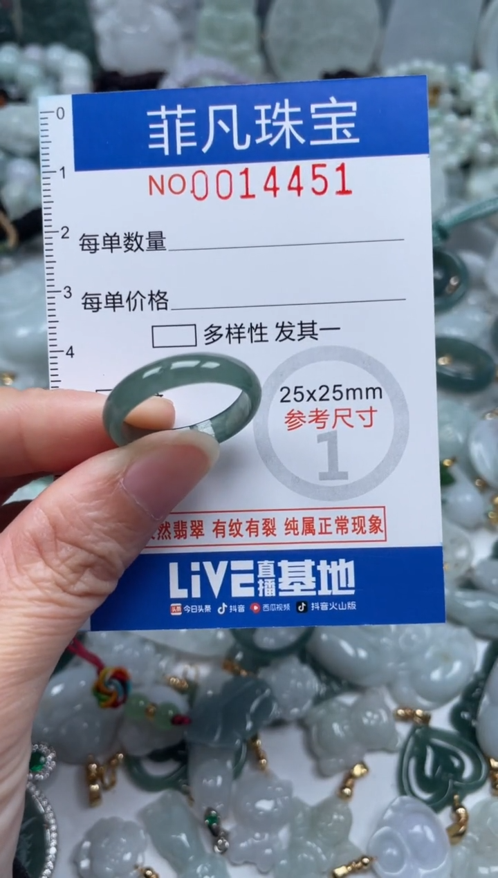 颈饰未镶嵌翡翠14451        21