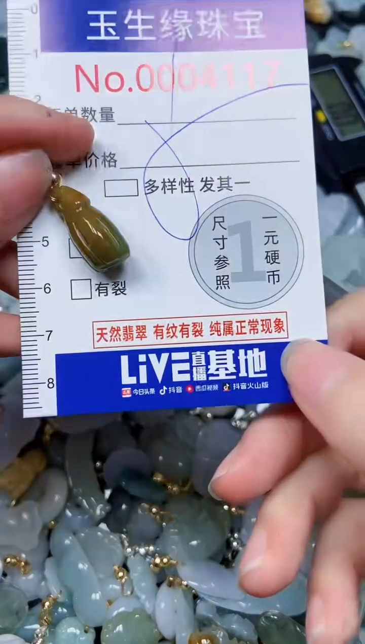 【闪购商品】翡翠颈饰未镶嵌闪购00004117