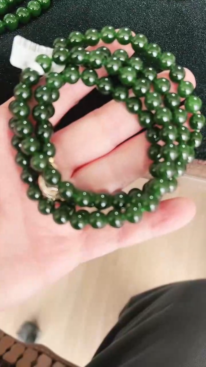 项链未镶嵌和田玉（碧玉）8