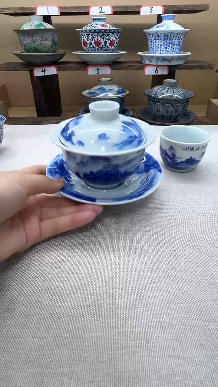 【闪购商品】景德镇制盖碗系列家用高端
