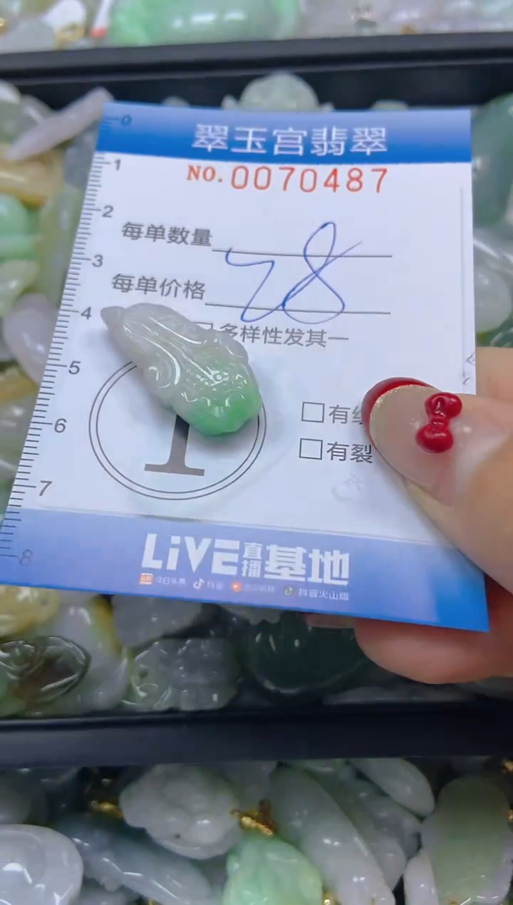 【闪购商品】翡翠颈饰未镶嵌闪购0070487