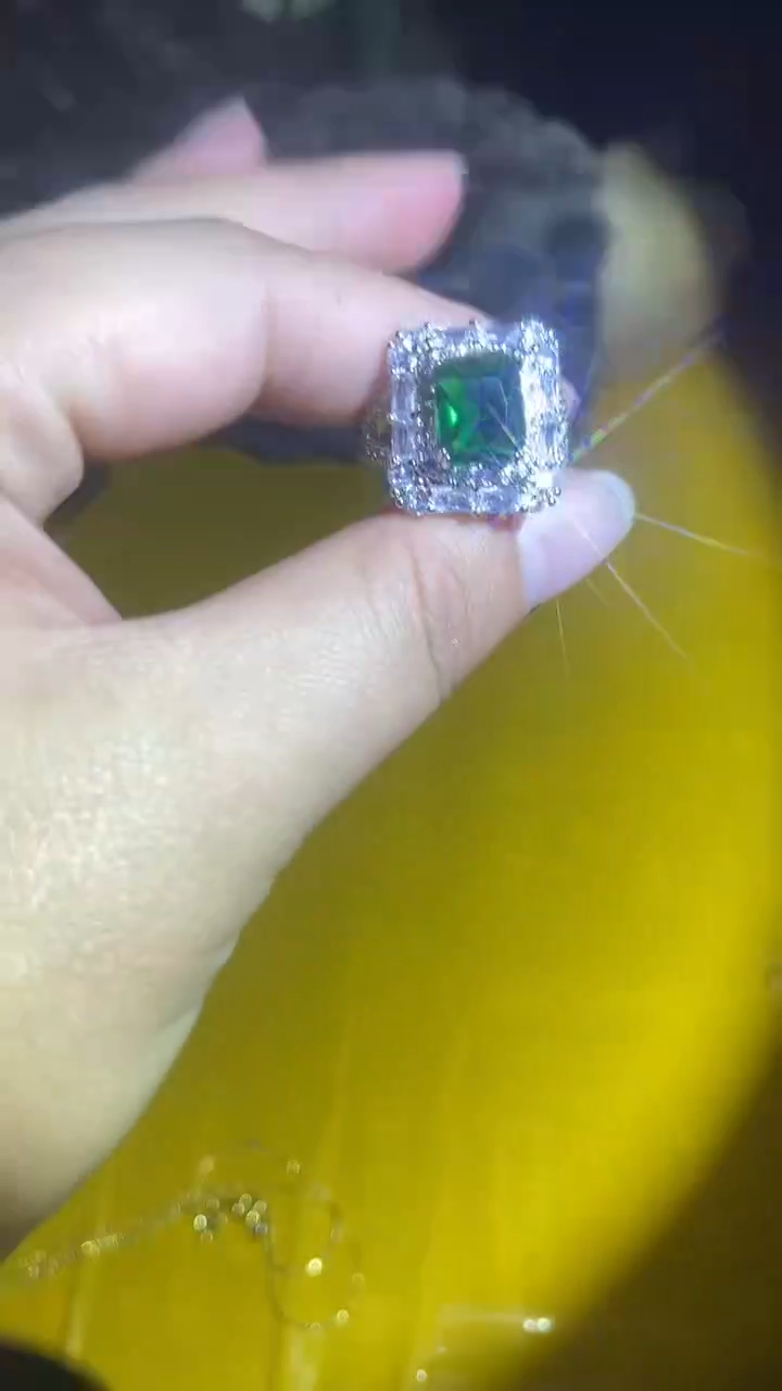 非金属无气质时尚简约戒指V676