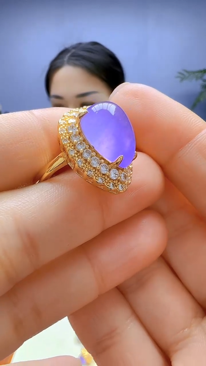 【闪购商品】翡翠颈饰14K金镶嵌颈饰