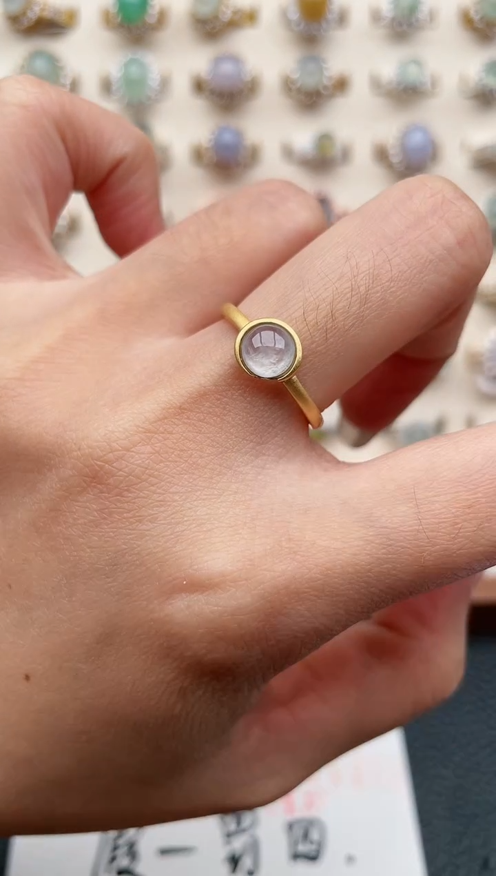 【闪购商品】翡翠戒指银S925镶嵌1111