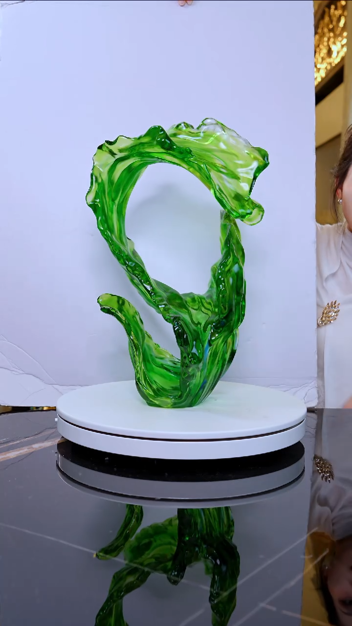 摆件淡**️YB00702海水江崖摆件