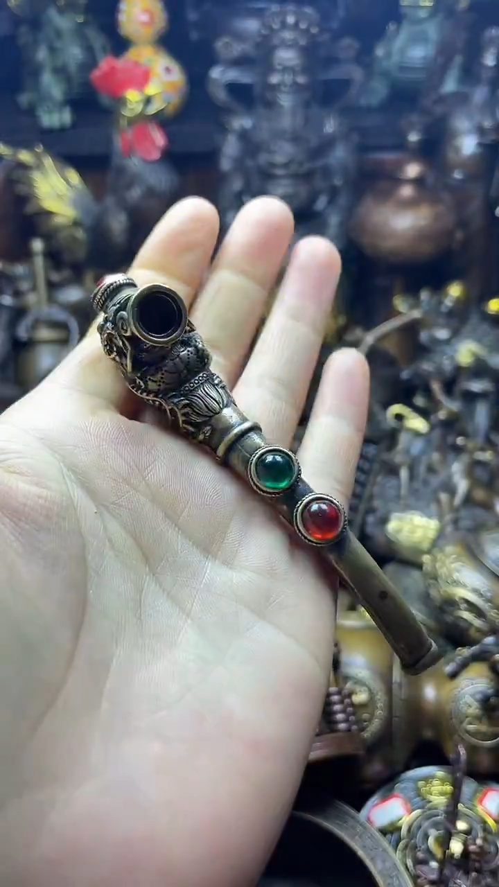 闪购链接，点击下单，有运费险，铜摆件