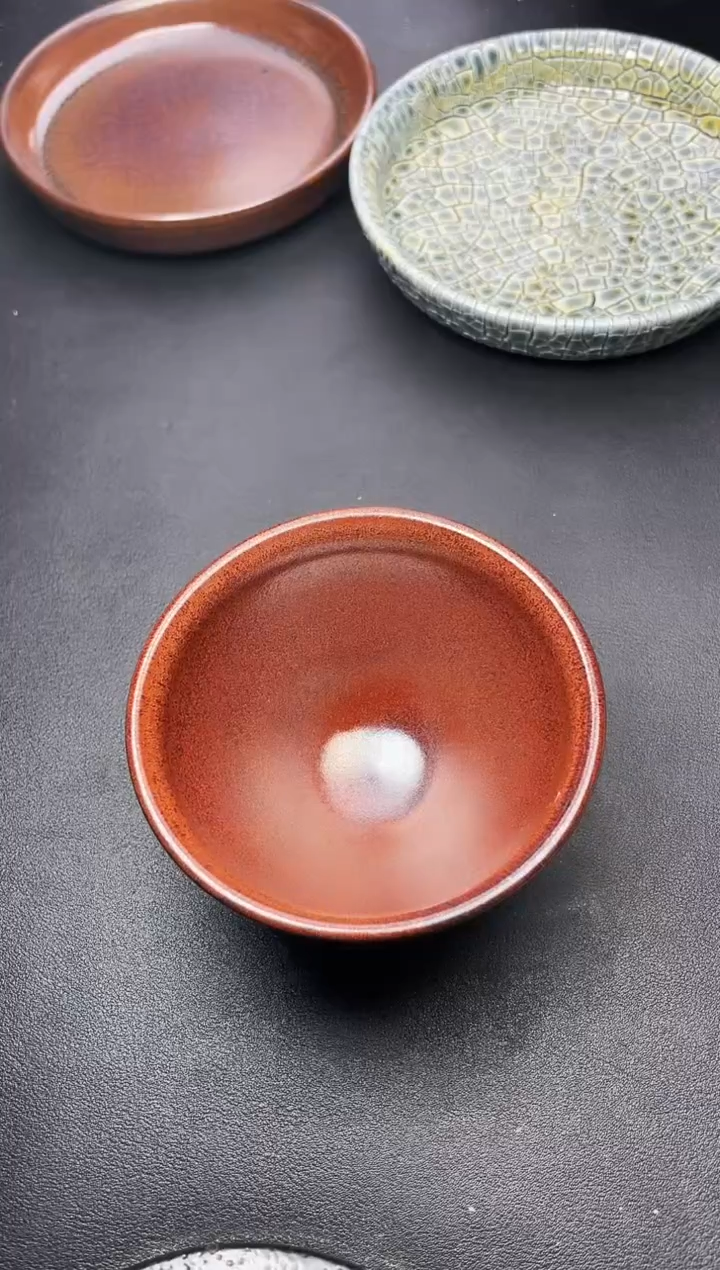 【闪购商品】茶盏111叶紫建盏叶紫