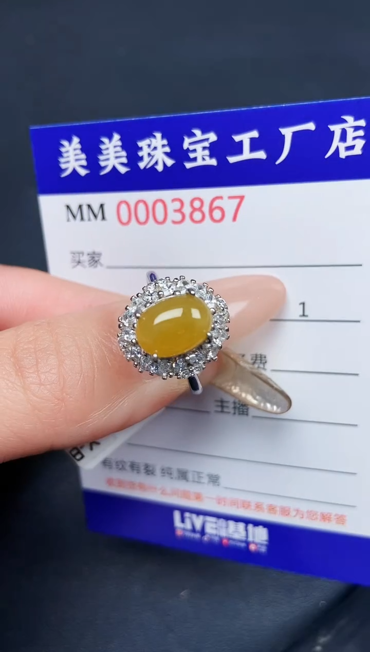 【闪购商品】翡翠颈饰银S925镶嵌3867