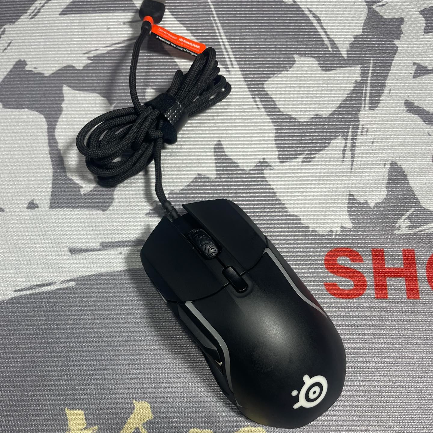 9新 steelseries/赛睿 全制霸系列Rival 5有线游戏鼠标 85g 黑色