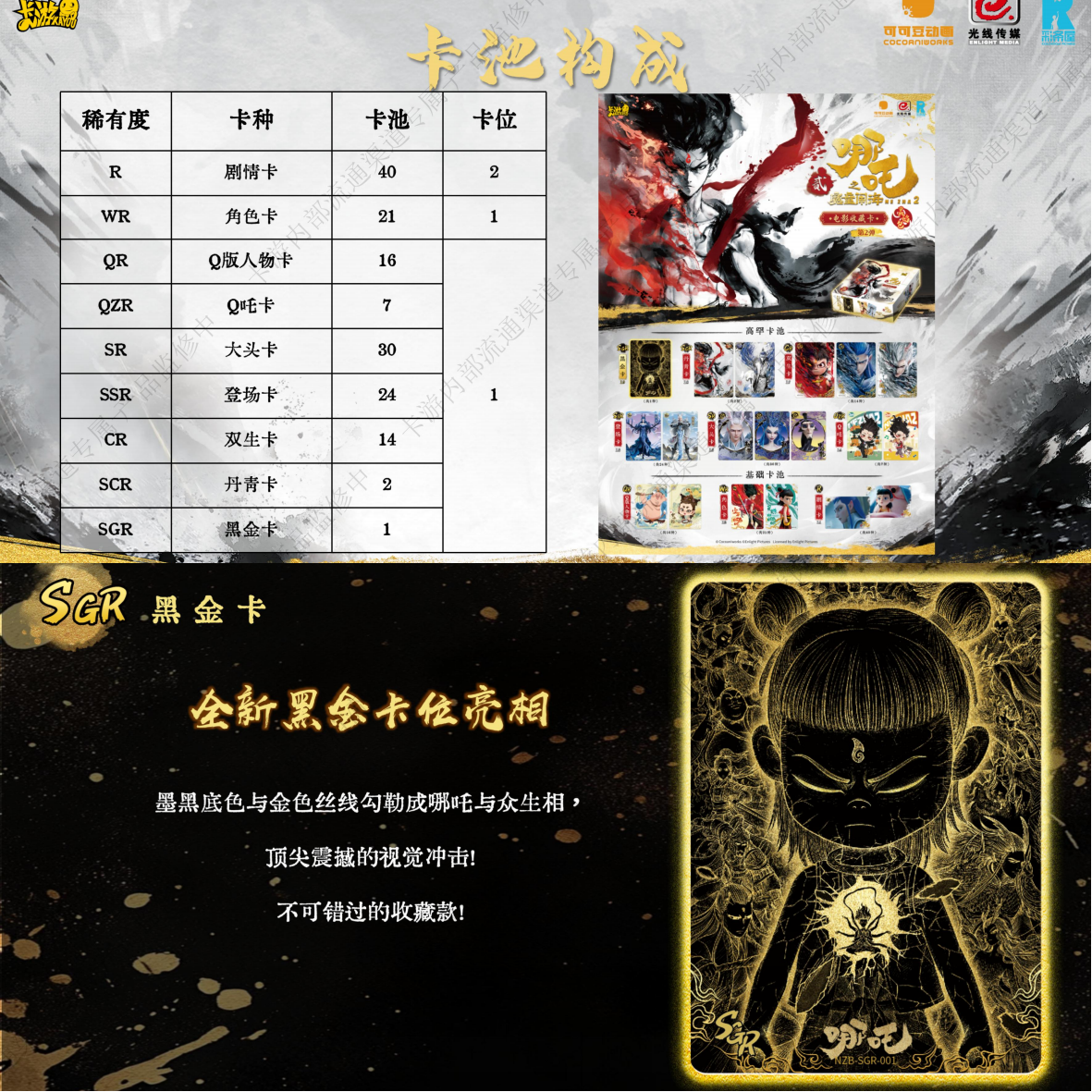 哪吒灵焰包第二弹【叠叠：SR+3】（SCR/SGR停哦）