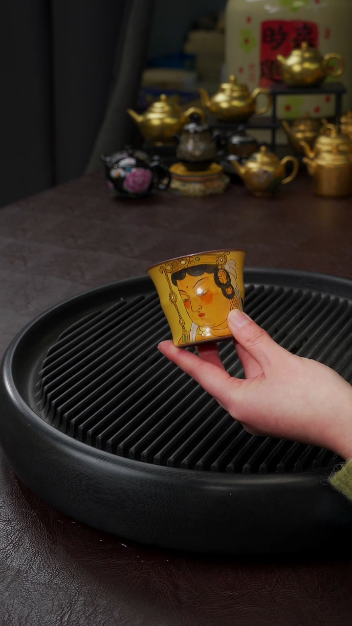 【闪购商品】杯【宜景窑柴烧手绘】杯子60