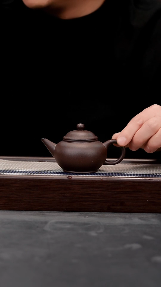 【闪购商品】紫砂茶壶老紫泥全手水平