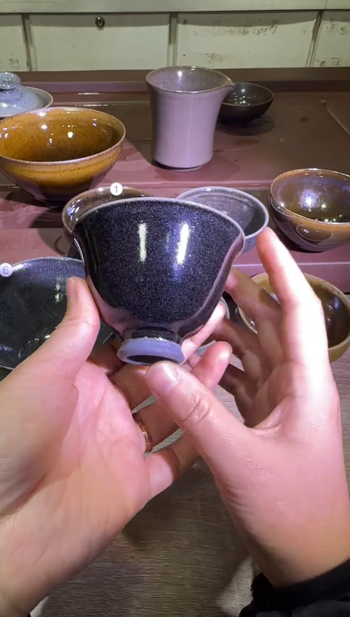 【闪购商品】茶盏12灰贝天花板#古宋龙窑#开窑现场