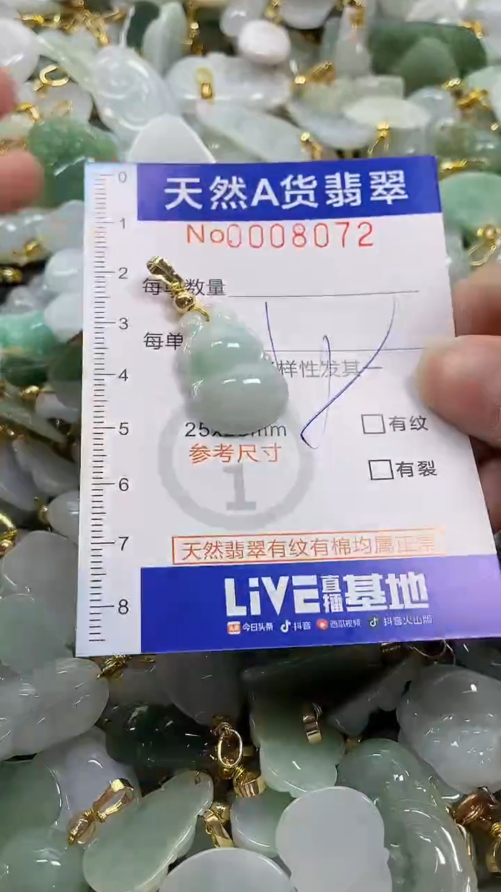 颈饰未镶嵌翡翠天然A货翡翠