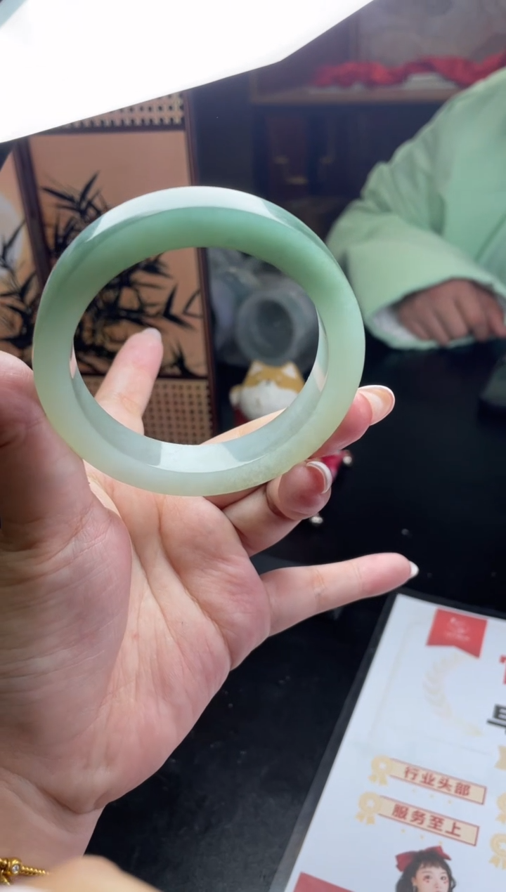 【闪购商品】定制翡翠手镯未镶嵌SZAJC10DZS