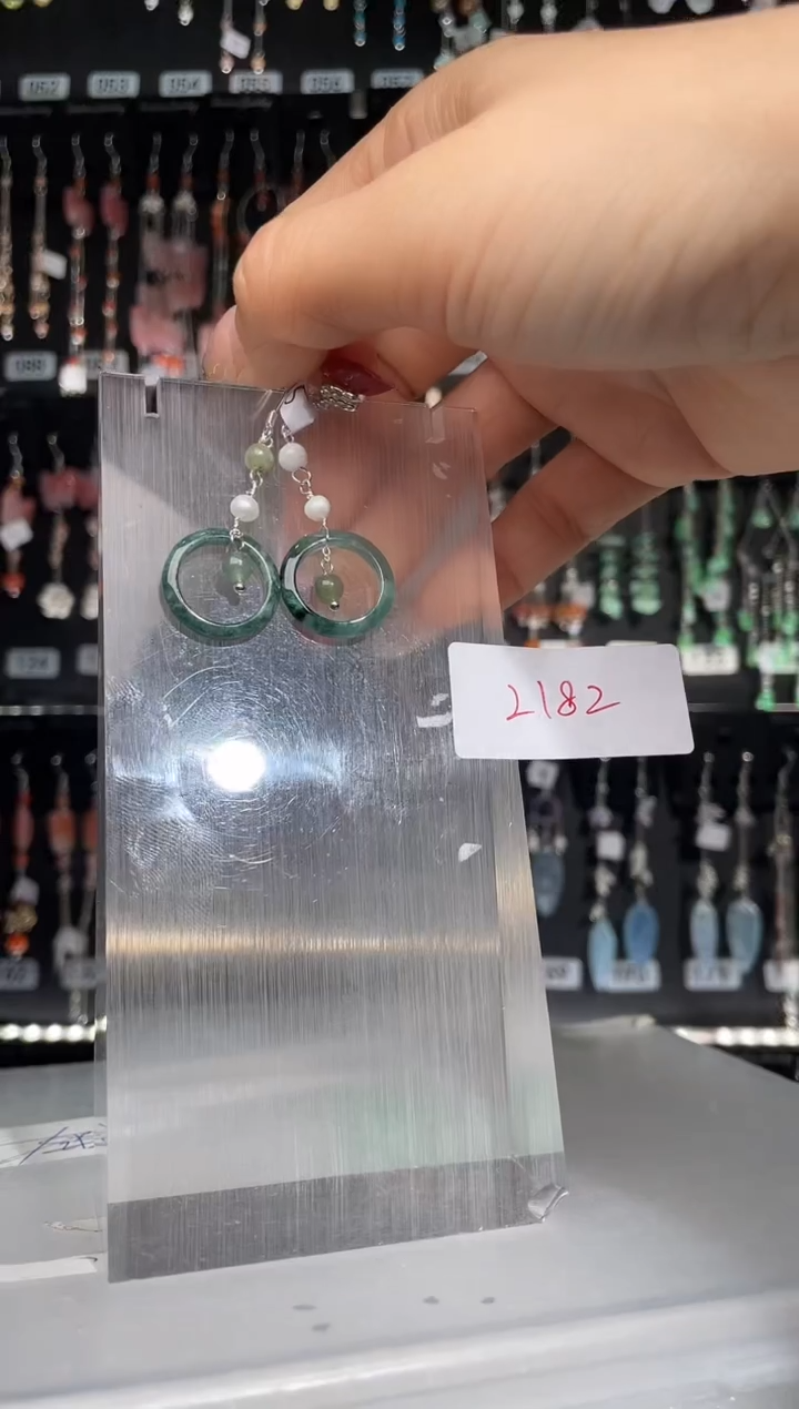 【闪购商品】紫晶耳饰银S925镶嵌喜欢拍