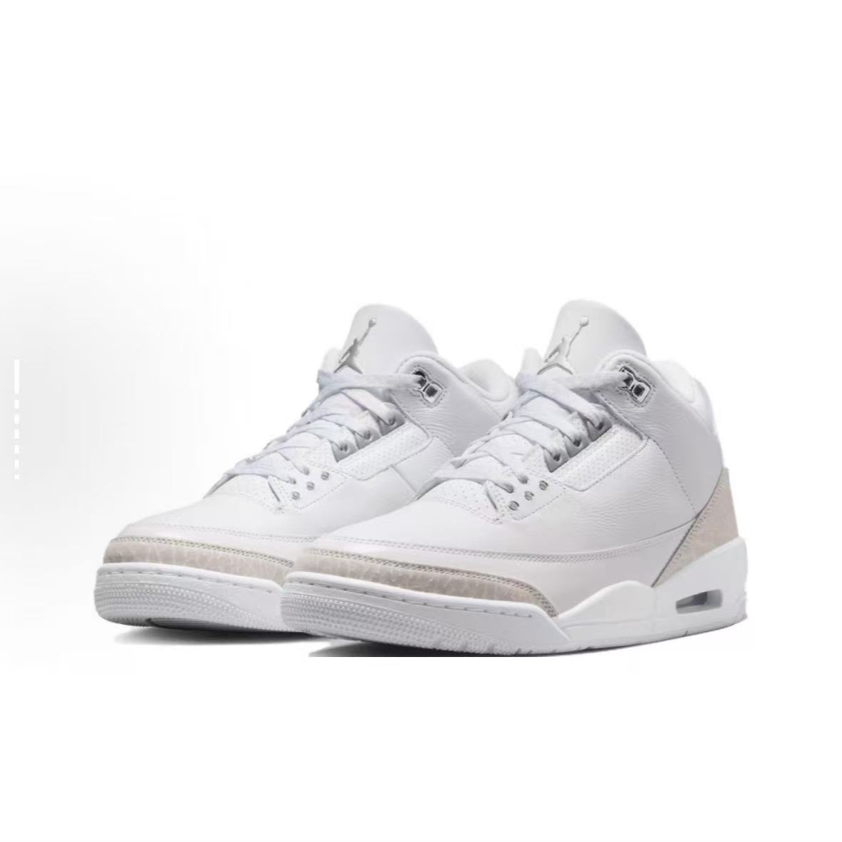 NIKE/耐克官方正品AJ3男白色复古百搭运动休闲鞋欧若风CT8532-111