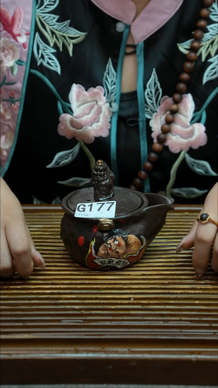 万古烧粗陶手工茶具