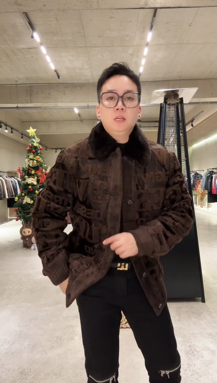 56码（175-190斤）男士兔毛领鹅绒服93187