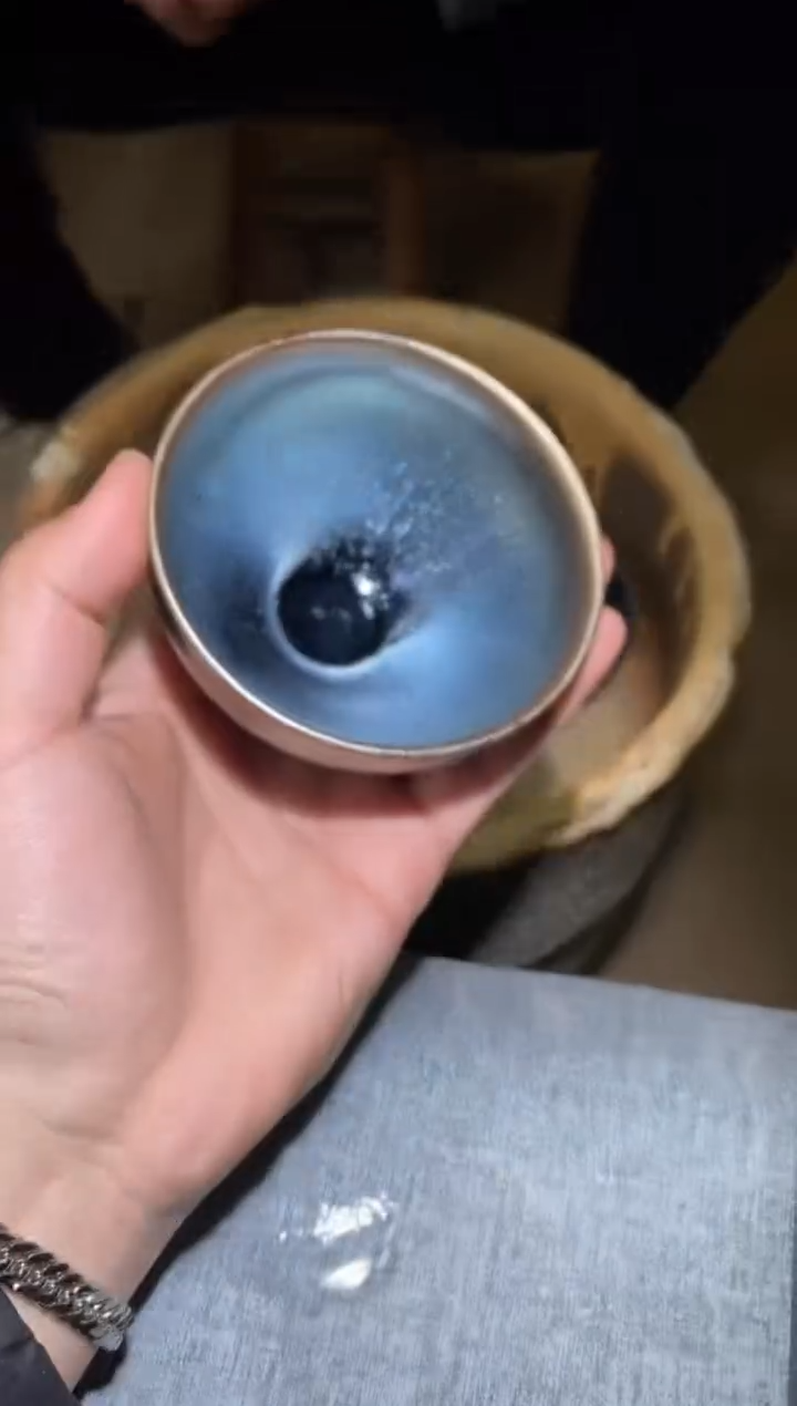 【闪购商品】茶盏朱秋敏柴烧 闽窑茶器 
