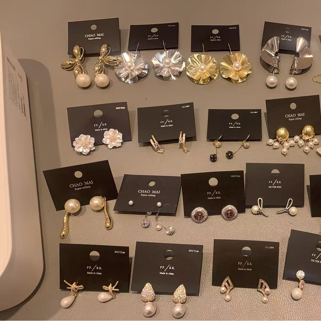 钛钢耳饰 早晨臻选饰品随机发