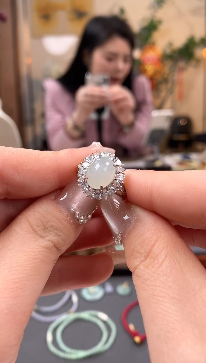 【闪购商品】翡翠戒指未镶嵌戒指