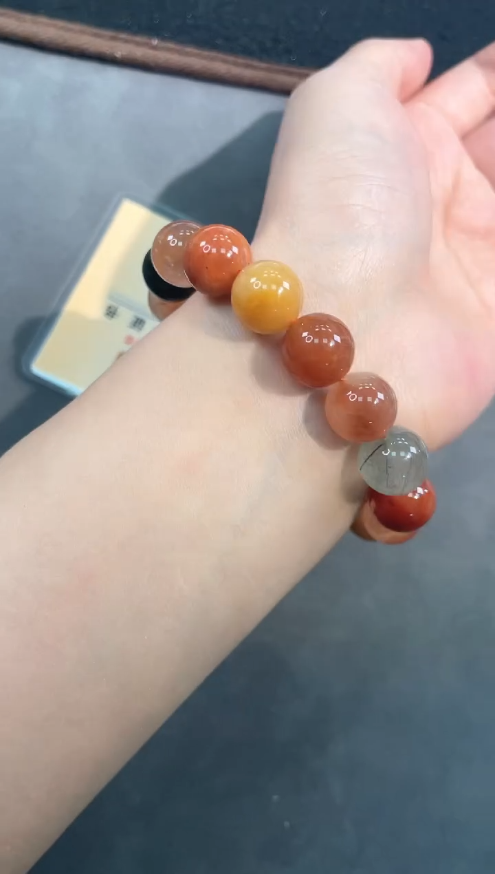 【闪购商品】水晶手链未镶嵌41号福禄寿单圈12mm