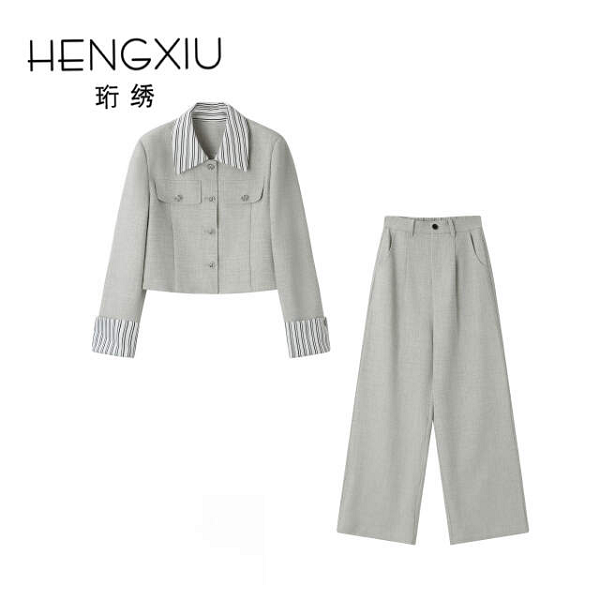 2025冬装设计师款时尚套装女 HXNZY-T25833