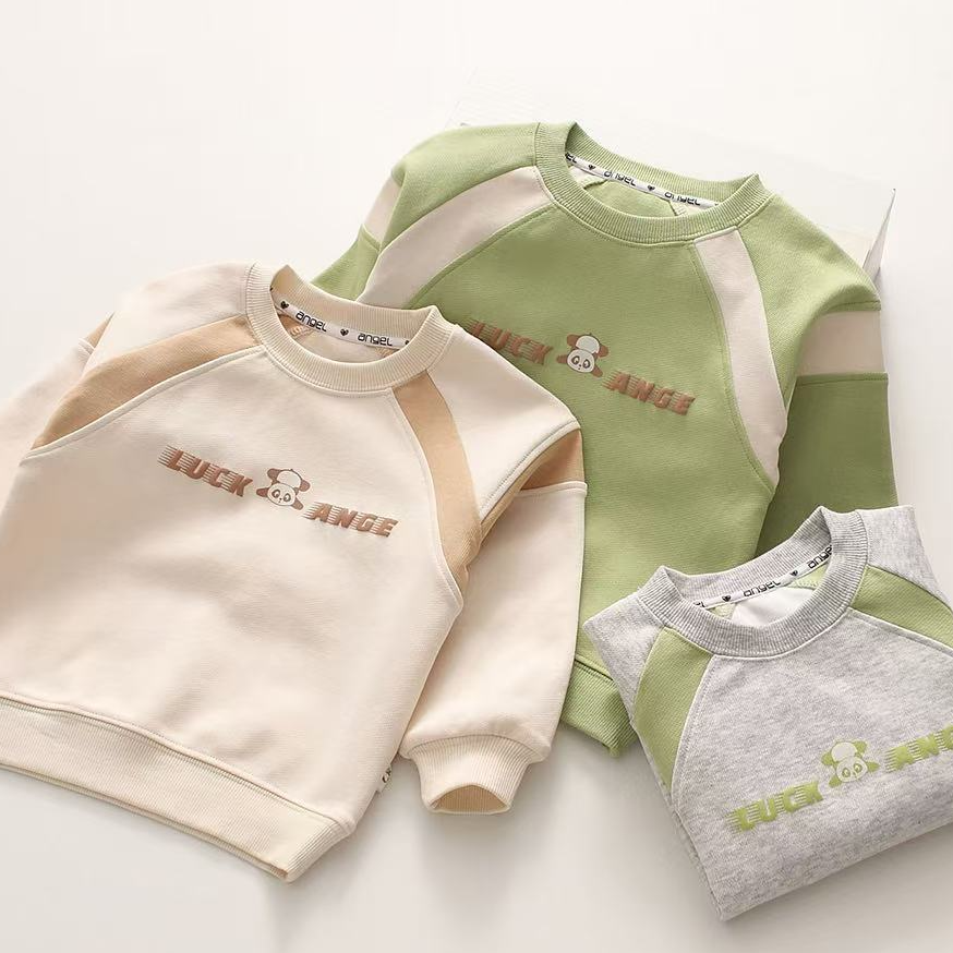 圆领功夫熊猫毛圈卫衣66943