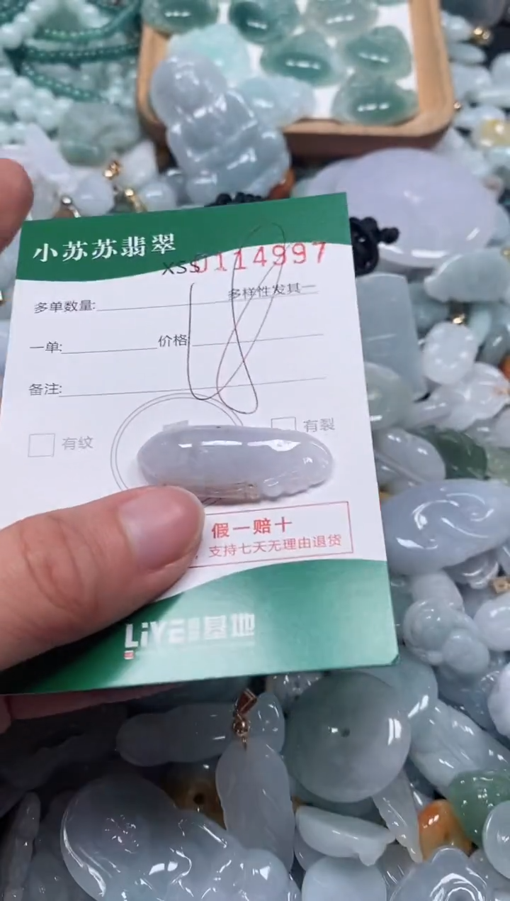 【闪购商品】翡翠颈饰未镶嵌闪购商品0114997