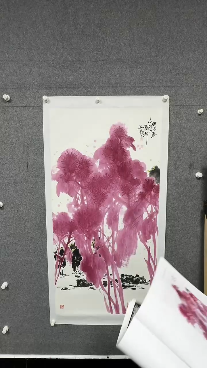 【闪购商品】书法吕俊成手绘国画