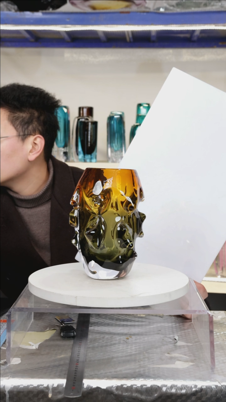 【闪购商品】琉璃【幻彩】高18精品琉璃微瑕福利