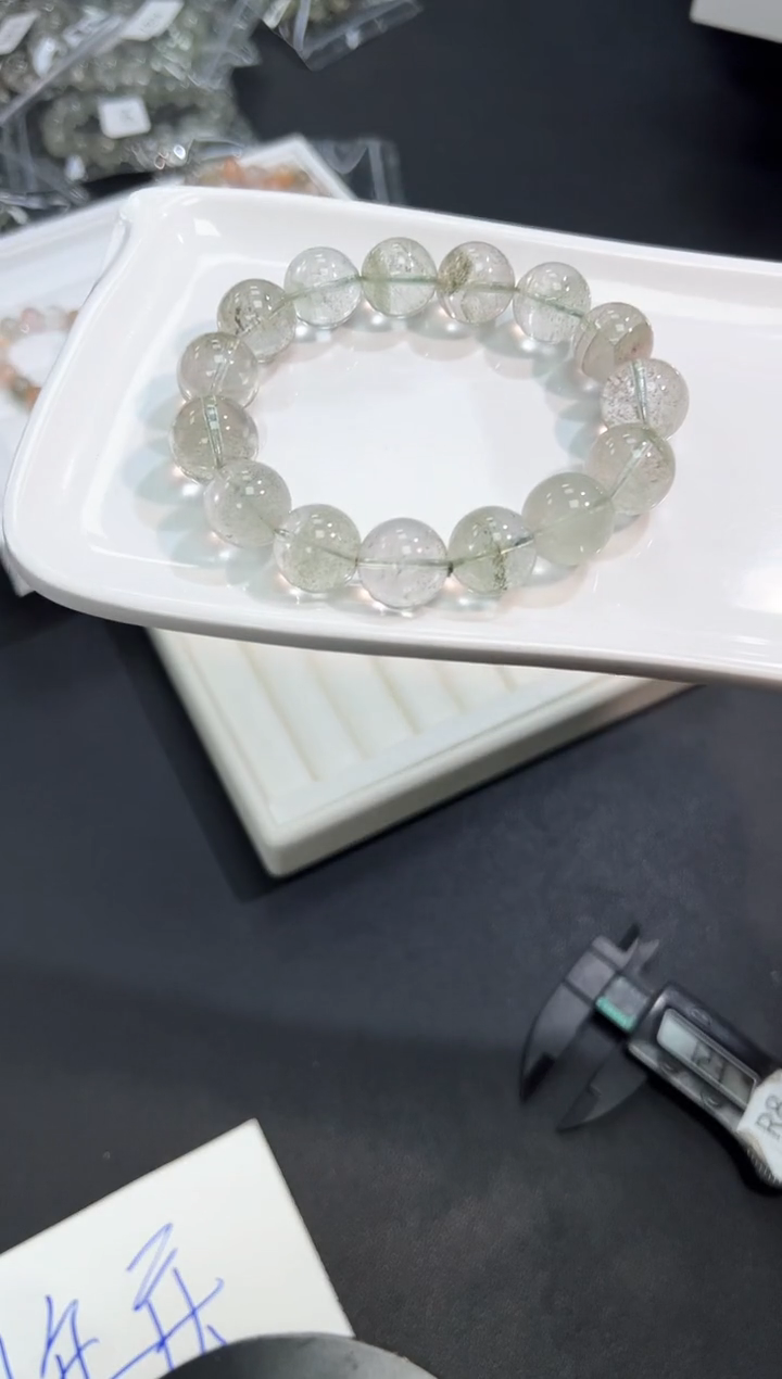 【闪购商品】水晶手串未镶嵌50h多样性发其一/1条15mm默认微瑕