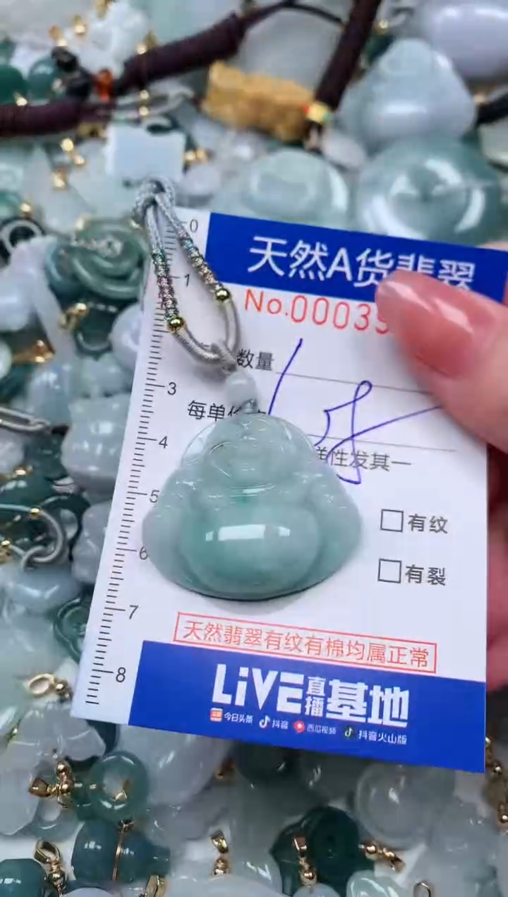 【闪购商品】翡翠颈饰未镶嵌00003973