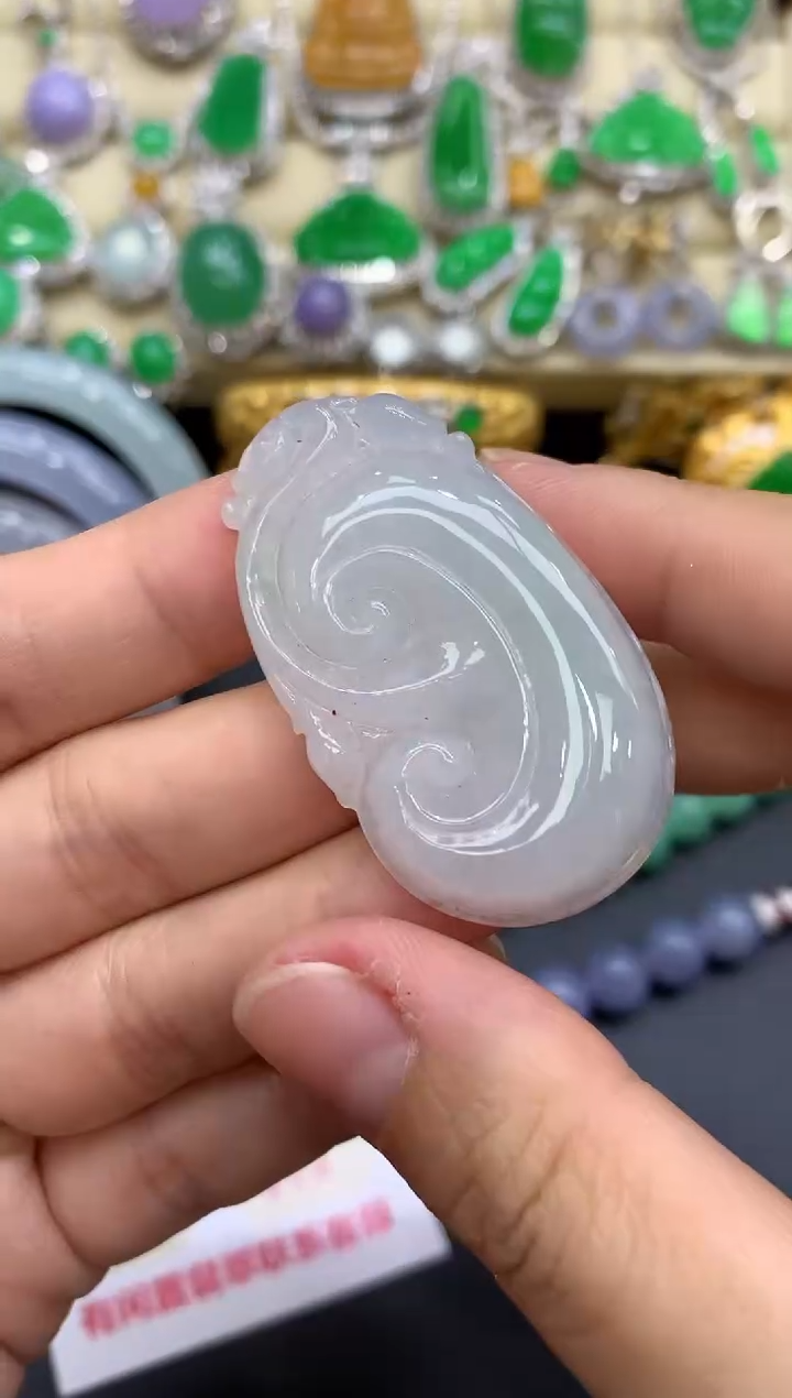 颈饰未镶嵌翡翠370-中国好珍宝