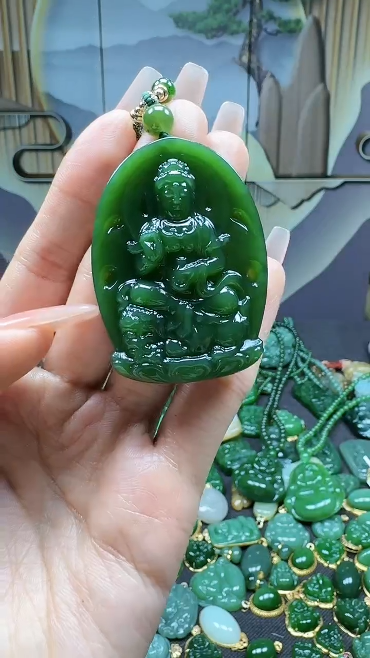 【闪购商品】和田玉挂件未镶嵌1