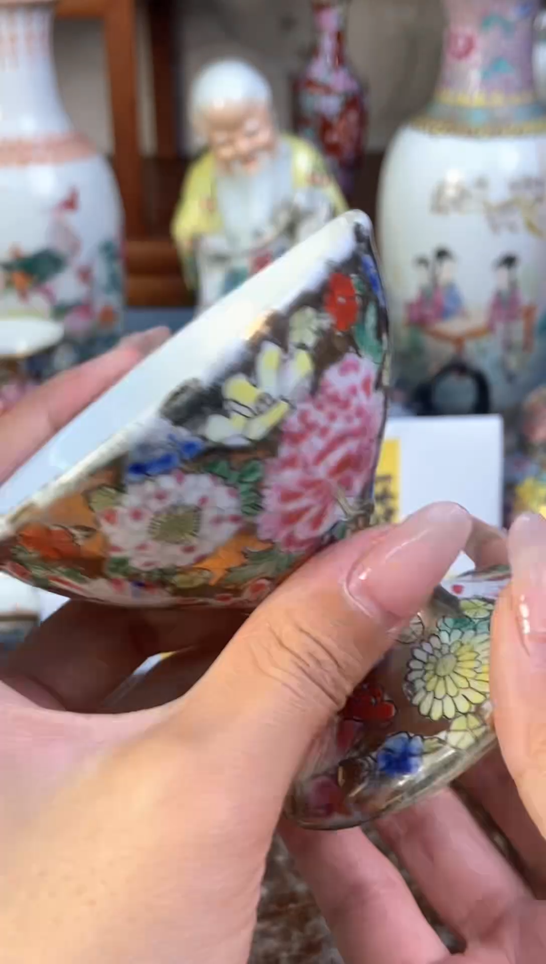 瓷片微瑕慎拍景德镇窑老厂瓷器单件