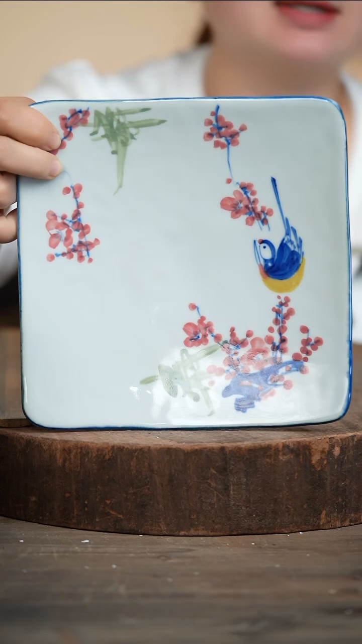 【闪购商品】瓷片景德镇高温釉下彩（食品级）