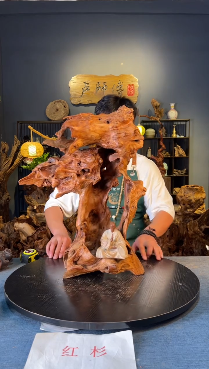 木卢师傅根艺作品（不包含人物摆件）