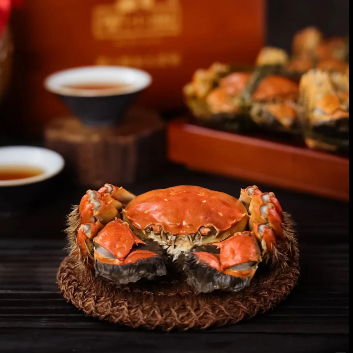 【活蟹】江苏螃蟹鲜活河蟹公2.6-2.3母2-1.7两买10只送2只