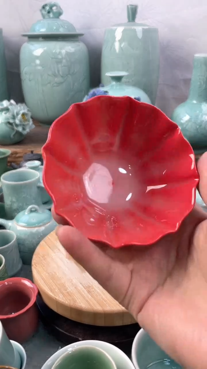 【闪购商品】特价 微瑕 慧仙青瓷