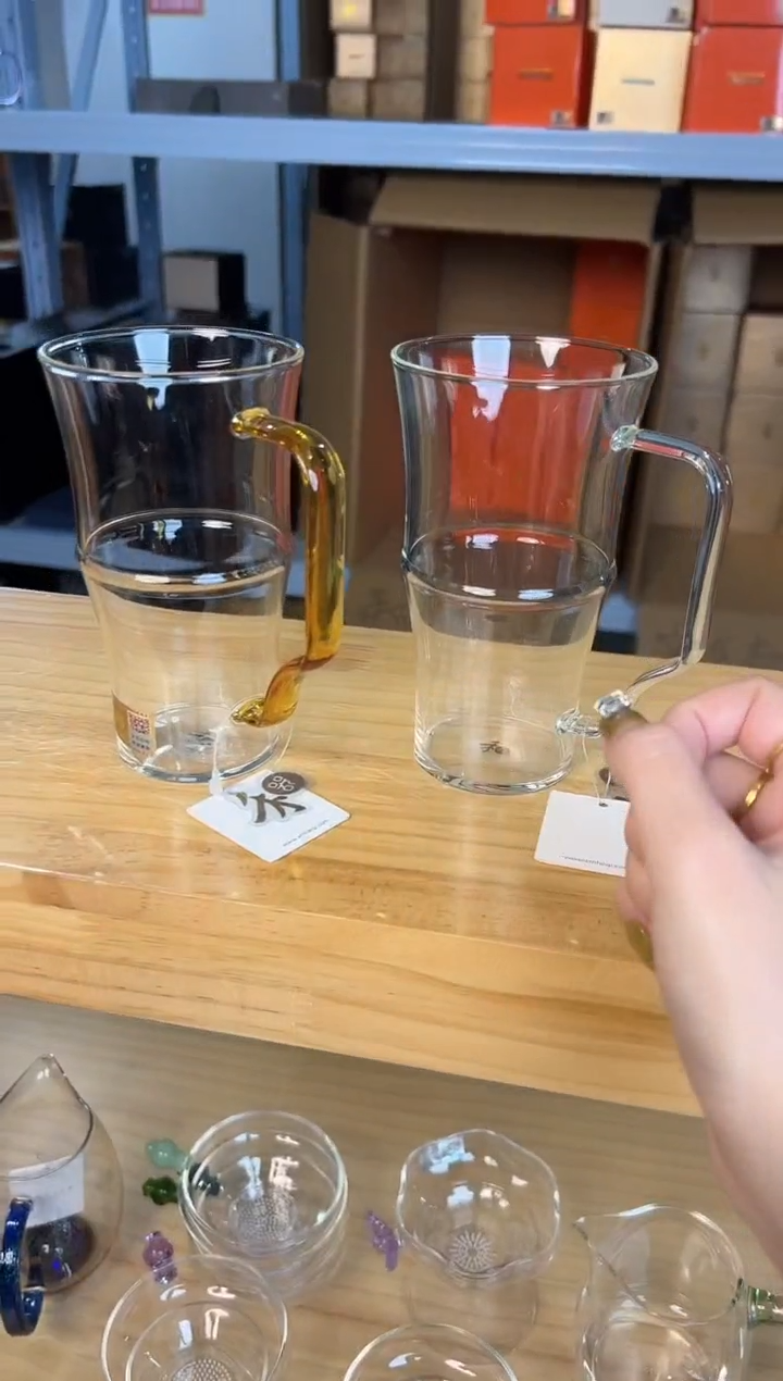 君乐杯 浅黄+君乐杯 透明