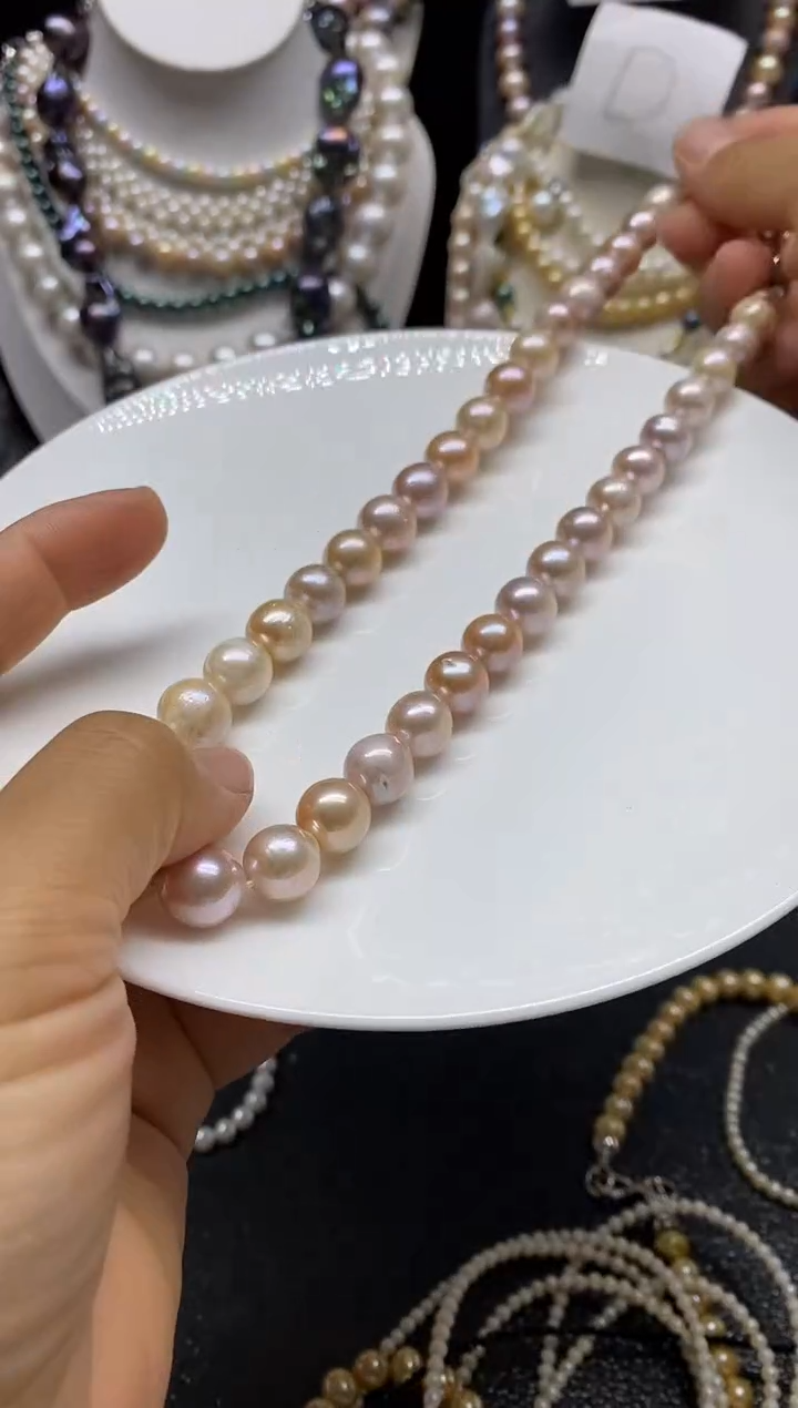 淡水珍珠未镶嵌颈饰多人