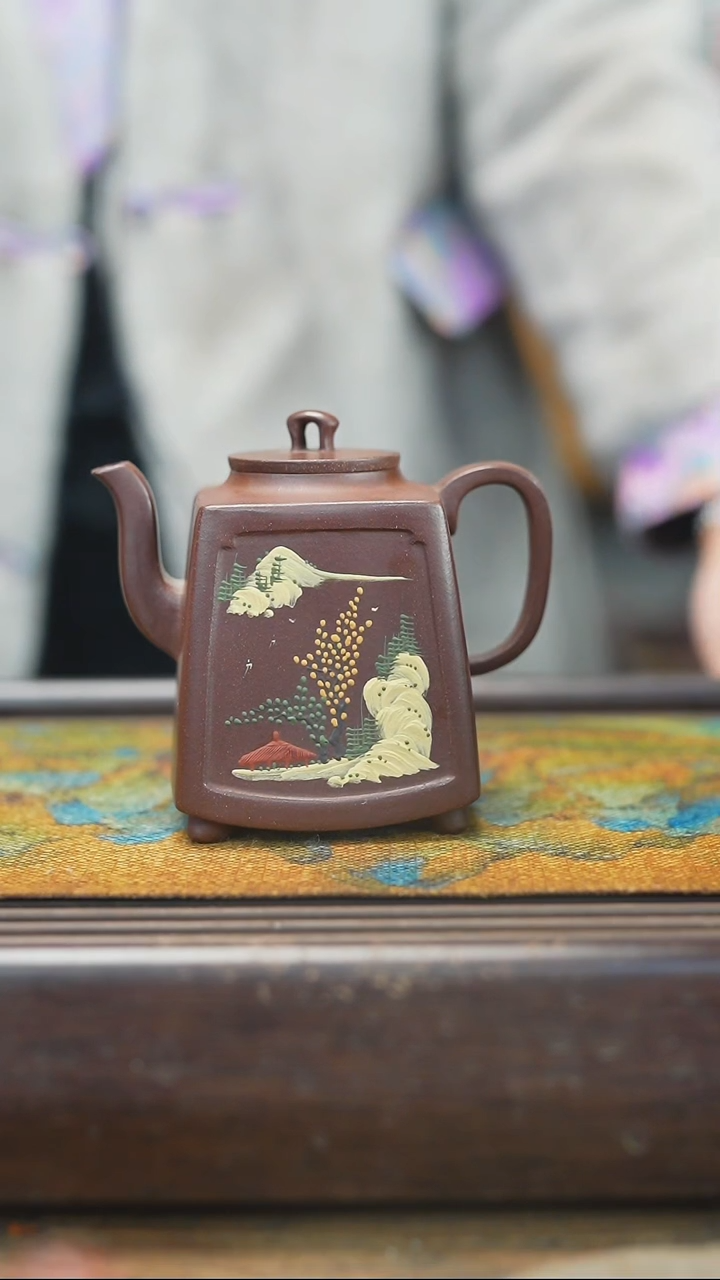 【闪购商品】紫砂茶杯2.16紫砂 紫砂方器紫砂壶